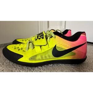 Nike Zoom SD 5 Women’s Track & Field Throwing Shoes Size 7 Volt Pink Black